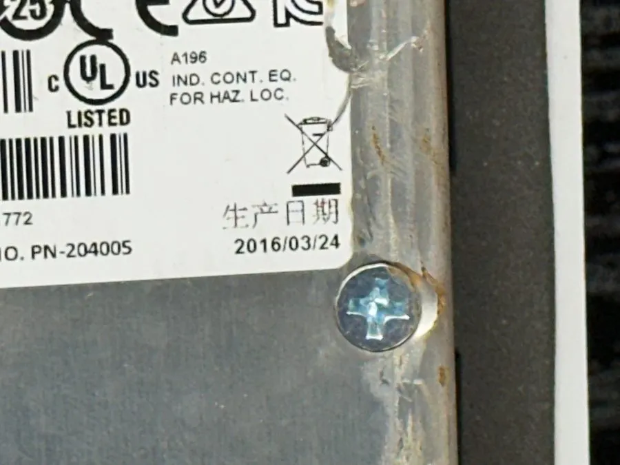 Панель оператора Allen Bradley 2711P-RDT12C Panelview Plus 1250 Operator Interfa — фото лота 2