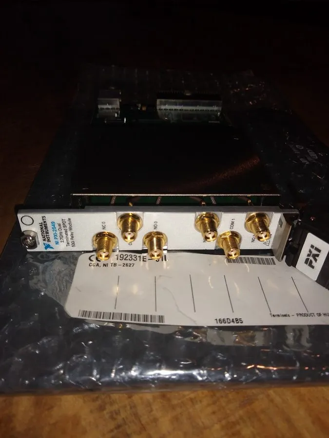 Модуль NI PXI-2549 Dual Terminated SPDT Relay Module — фото лота 2