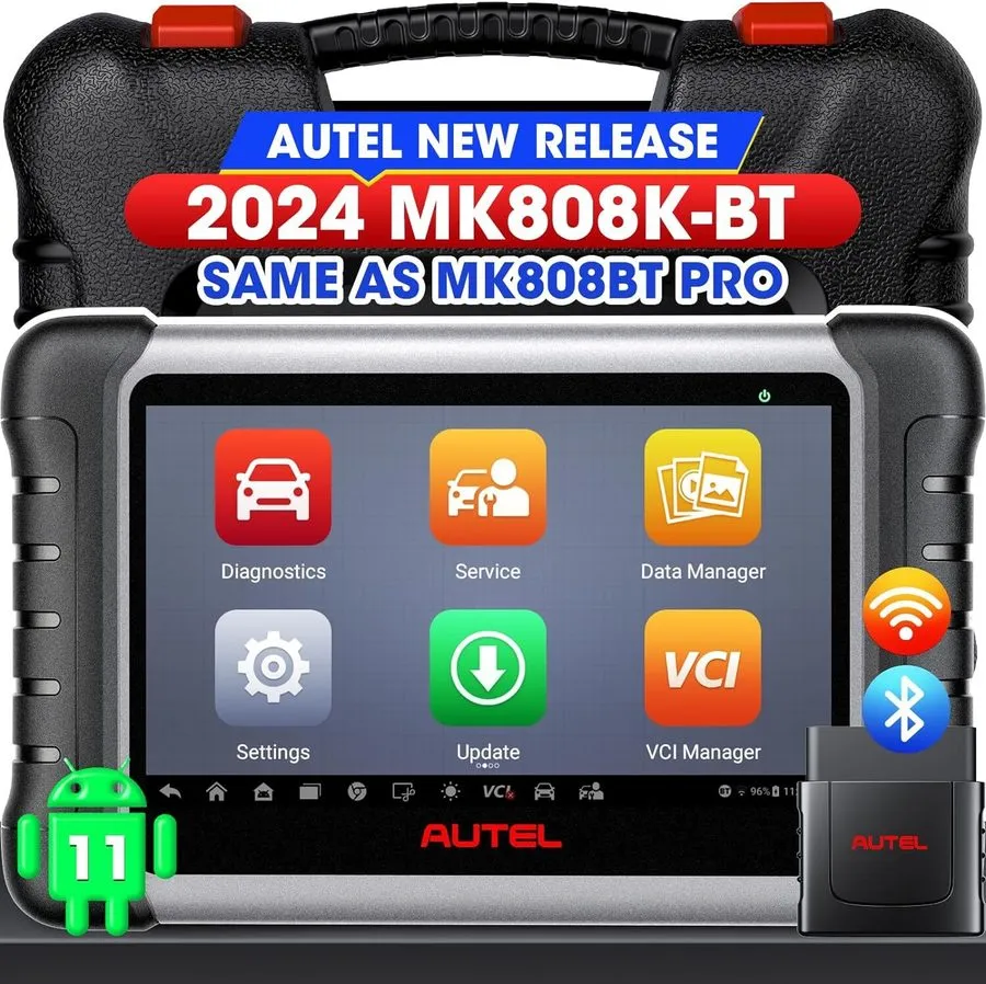 Диагностический сканер 2026 Autel MaxiCOM MK808S PRO MX808S Bidirectional Car Di