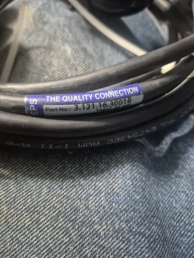 Разъём HARTING ATC-K795 ARP2 J3 cable W/Han connect and 17-pin female connector — фото лота 2
