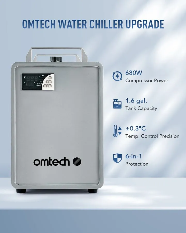 Лазерный гравёр Industrial Water Chiller для CNC/CO2 Laser Engraver Machines CW-