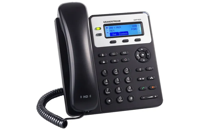 IP-телефон GRANDSTREAM GXP1610: 1 Line HD IP Phone w/ LCD Display-VoIP-1 MONTH F — фото лота 1