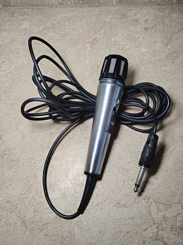 Микрофон Vintage 1980s Shure 5155AC Unidyne B Dynamic Microphone, excellent orde — фото лота 1