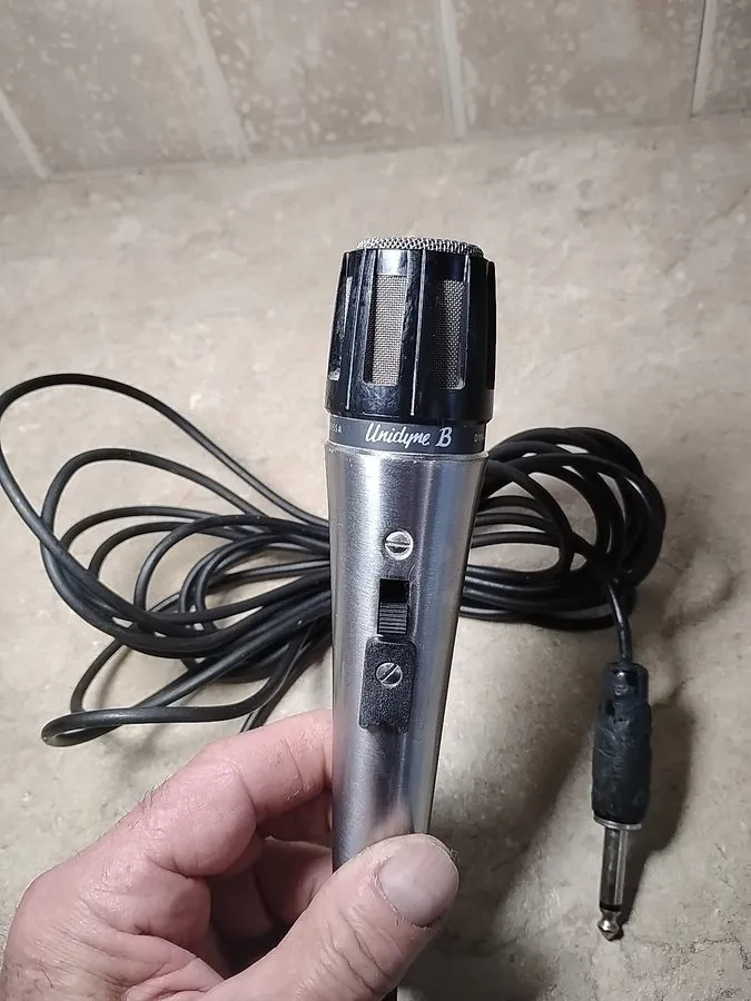 Микрофон Vintage 1980s Shure 5155AC Unidyne B Dynamic Microphone, excellent orde — фото лота 2