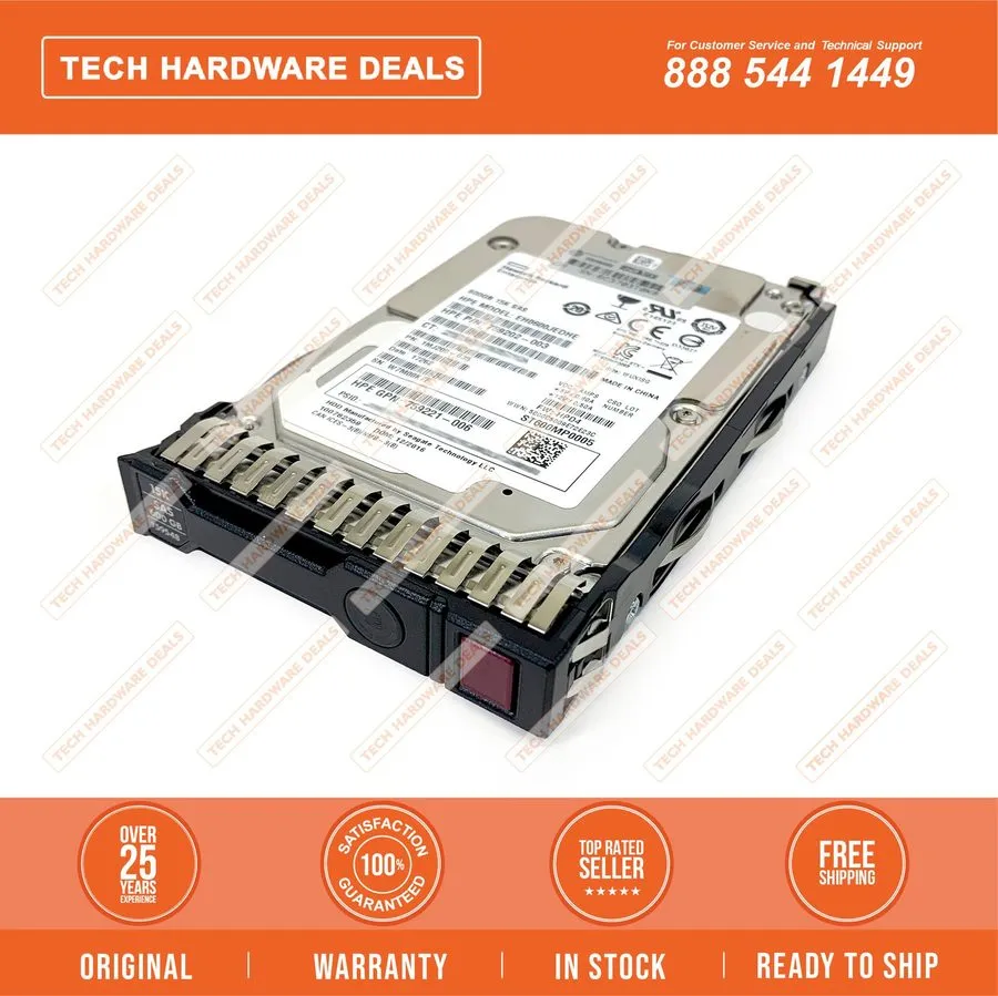 Жёсткий диск HPE 748385-003 600GB 15K SAS 12Gb/s LFF 2.5" Hard Drive EH0600JDYTL