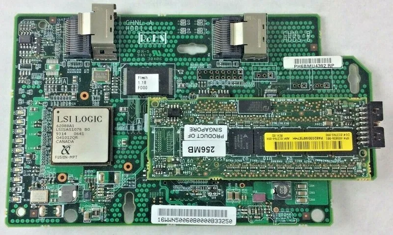 Контроллер x HP 412206-001 P400i Smart Array SAS RAID Controller + Cache Module