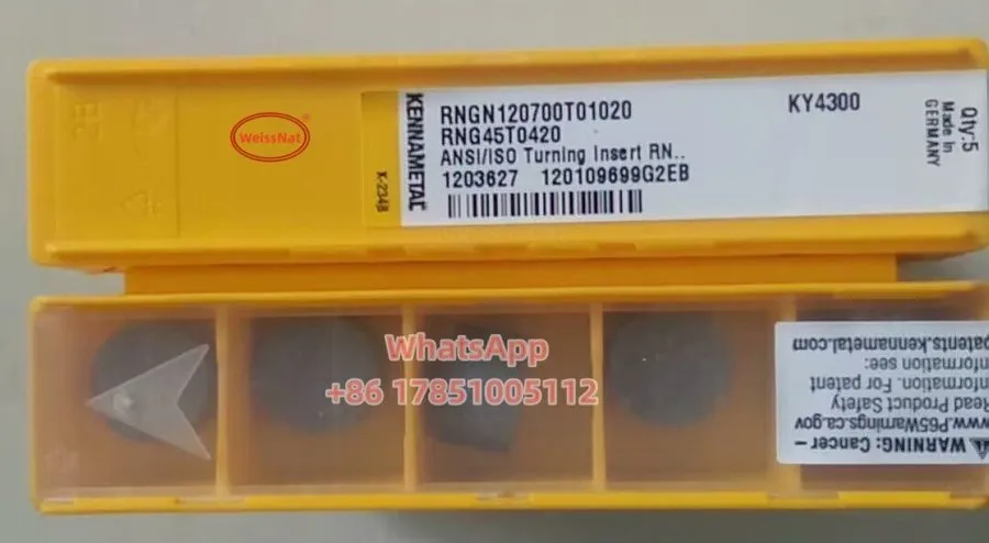 Режущий инструмент RNGN120700T01020 Ceramic turning insert KY830 Kennametal of 3