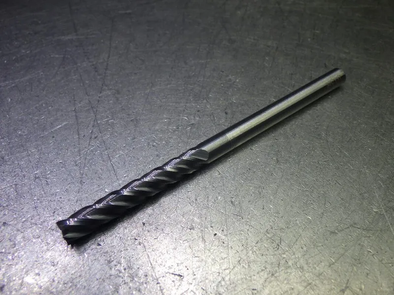 Режущий инструмент Monster Fusion 1/4" 4 Flute Carbide CR XL Endmill .015" R 284 — фото лота 1