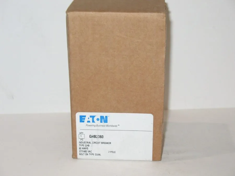 Автоматический выключатель Eaton GHB2060 2-pole 60-amp 277/480 V Bolt on GHB Cir