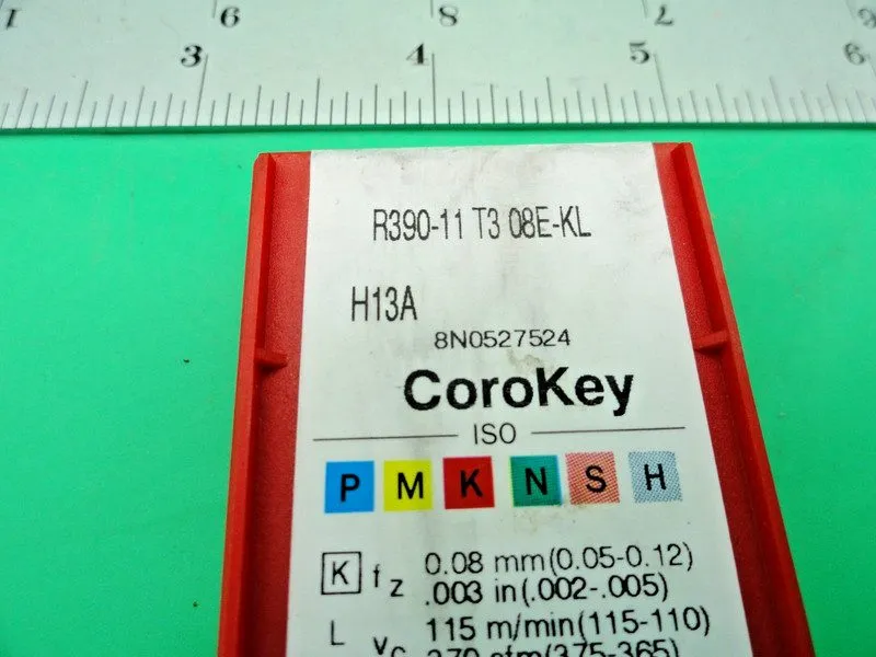 Режущий инструмент R390-11 T3 08E-KL SANDVIK CARBIDE INSERT
