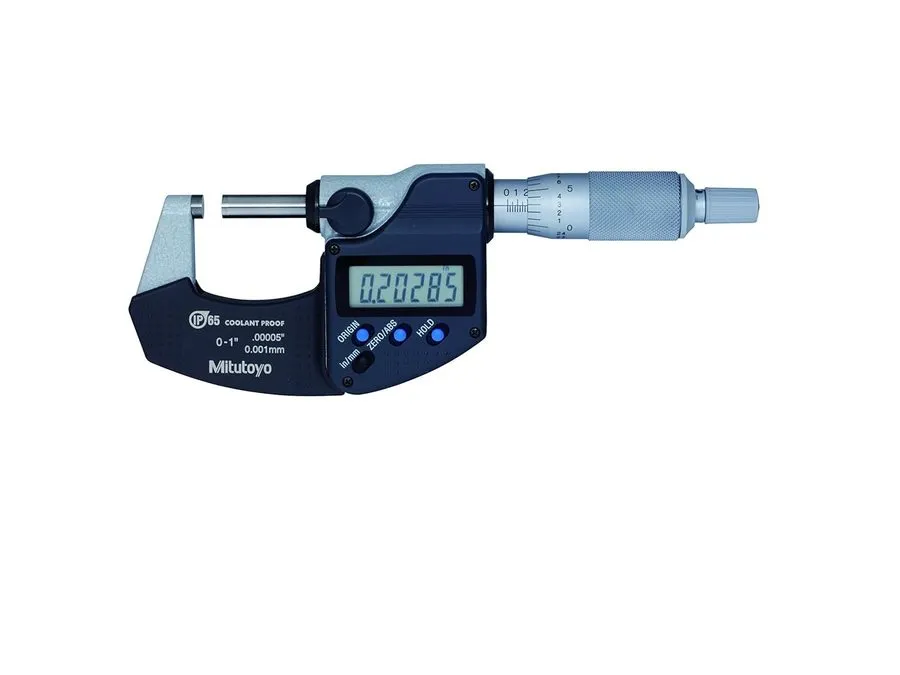 Микрометр Mitutoyo 293-340-30 Digital Micrometer Coolant Proof IP65 0-1" 0.00005