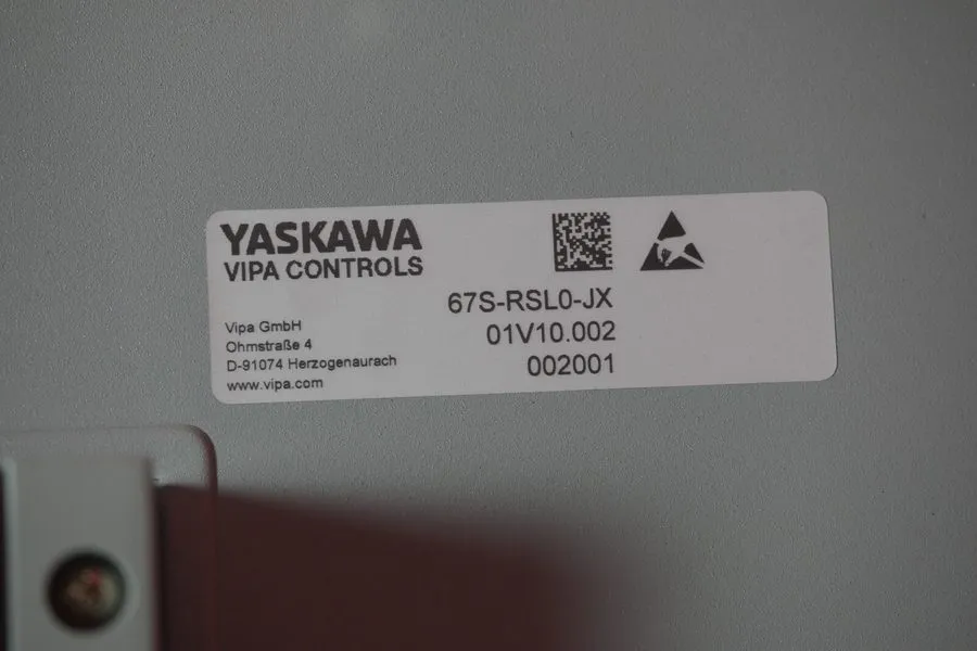 Промышленный компьютер Yaskawa Vipa Controls 67S-RSL0-JX Panel PC Now — фото лота 1