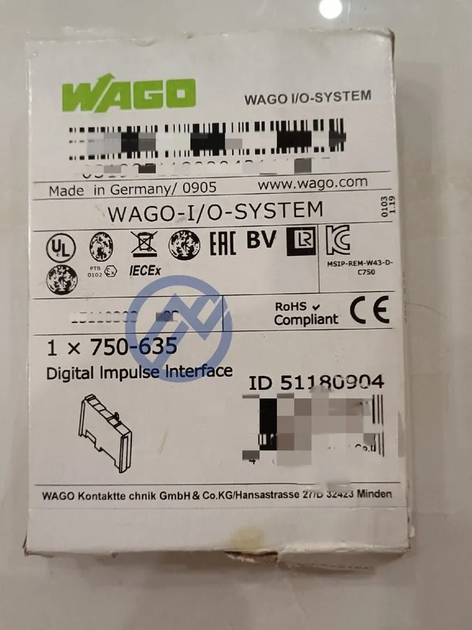 Модуль Wago 750-635 Digital Impulse Interface Module