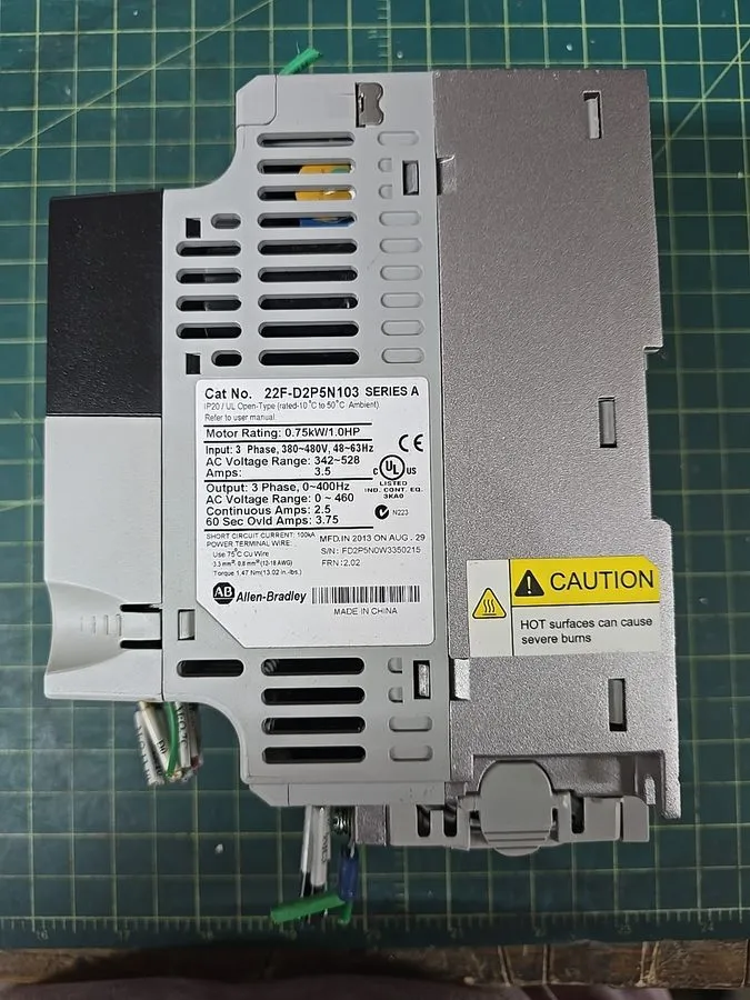 Частотный преобразователь Allen-Bradley 22F-D2P5N103 PowerFlex 4M- 0.75 kW (1 HP