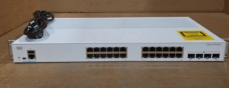 Коммутатор Cisco Catalyst C1000-24T-4G-L 24-Port GbE 4-Port SFP LanBase Switch R