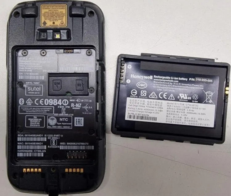 Терминал сбора данных Honeywell Dolphin CT50 8GBHandheld Mobile Computers CT50LU