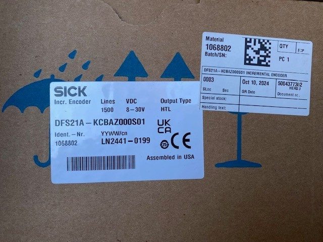 Энкодер SICK DFS21A-KCBAZ000S01 Incremental Encoder