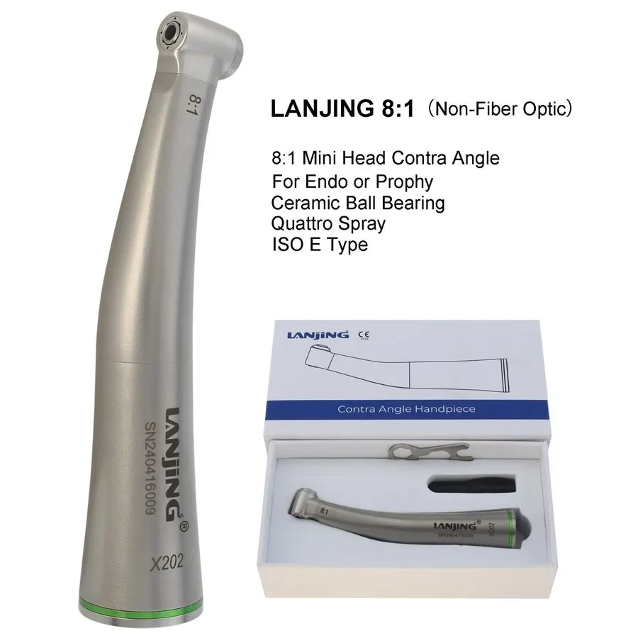 Стоматологический наконечник COXO Dental Endo Handpiece 8:1 16:1 6:1 10:1 Contra — фото лота 4
