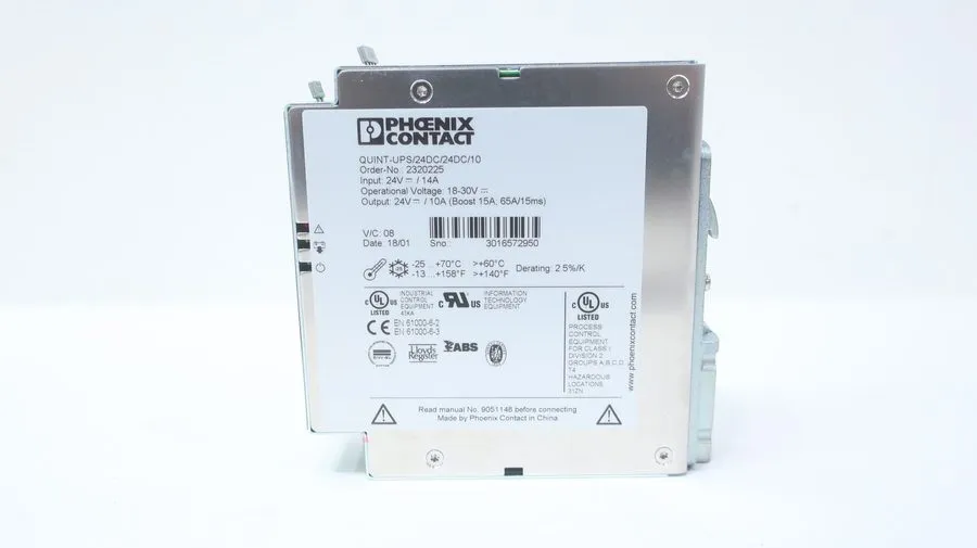 Блок питания Phoenix Contact 2320225 QUINT-UPS/24DC/24DC/10 Power Supply