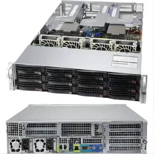 Сервер Supermicro AS-2024US-TRT 12x3.5"(4X NVME) Server With 2X EPYC 7542 CPU/ 1