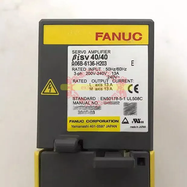 Сервоусилитель Fanuc Servo Drive Amplifier A06B-6136-H203