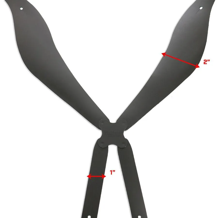 Жгут проводов Galco Miami Classic Shoulder Holster Spider Harness 2.5" in Black  — фото лота 1