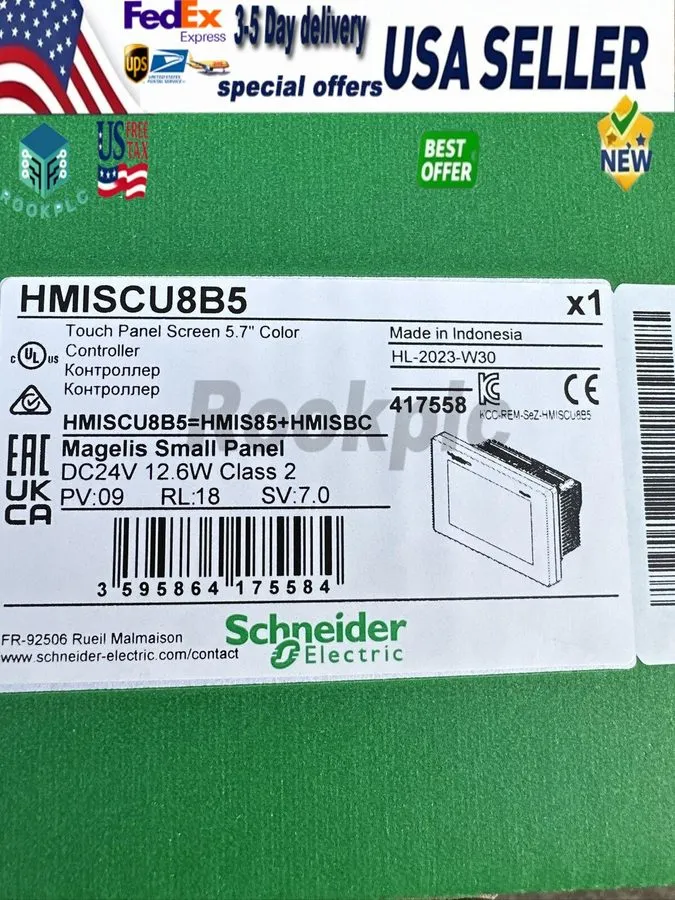 Панель оператора SCHNEIDER MAGELIS TOUCH PANEL HMISCU8B5 5.7 INCH COLOR TFT TOUC