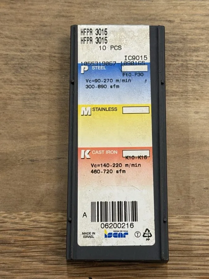 Режущий инструмент Iscar HFPR3015 IC808 Carbide Grooving Insert