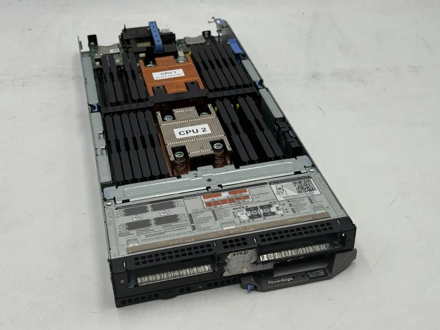Сервер Dell PowerEdge FC630 Blade Server Dual Intel Xeon E5 v4 2.20GHz DDR4 — фото лота 1