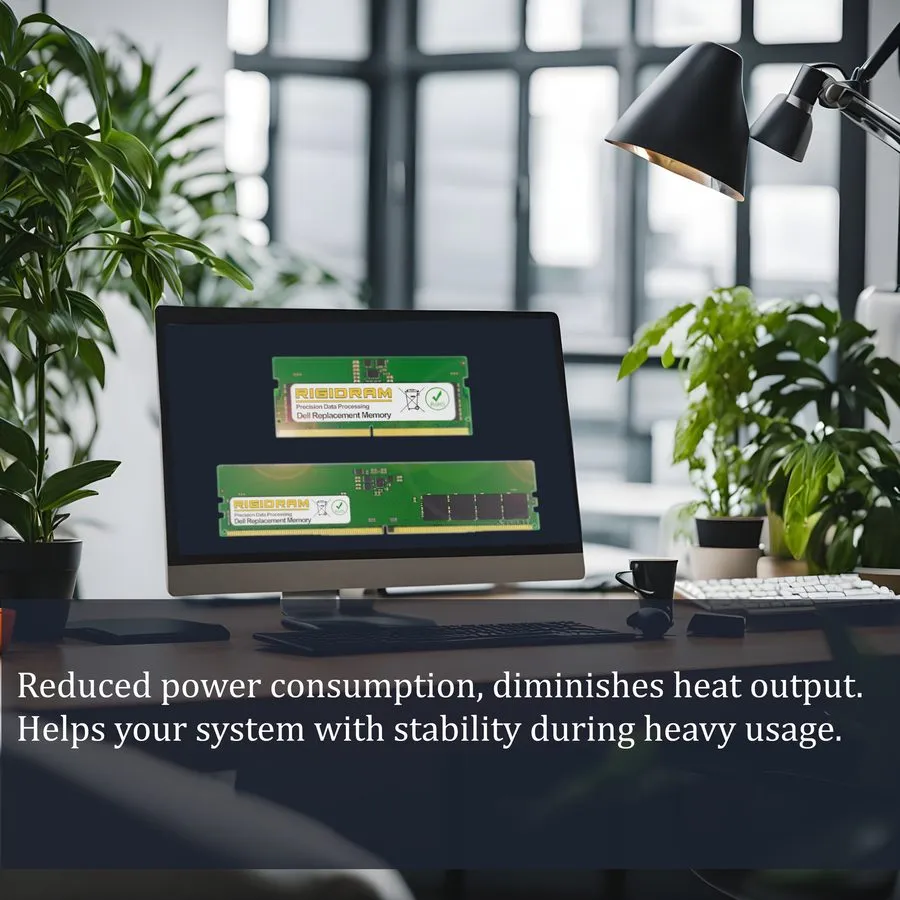Модуль памяти 32GB SNPP0YCGC/32G DDR5 5600MHz ECC UDIMM RAM Dell Precision Works — фото лота 2