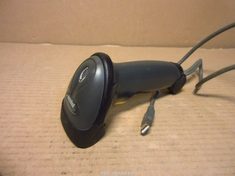 Сканер штрих-кода Symbol Motorola LS2208-SR20007R-UR Laser Barcode POS Scanner &