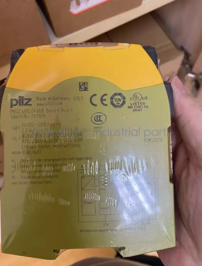 Реле безопасности Pilz 751109 PNOZ S9 C 24VDC safety relay