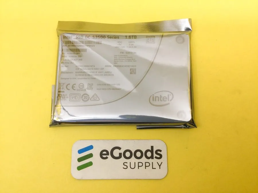 SSD-накопитель SSDSC2BB016T4 Intel DC 3500 Series 1.6TB SATA 6Gbps 2.5in Interna