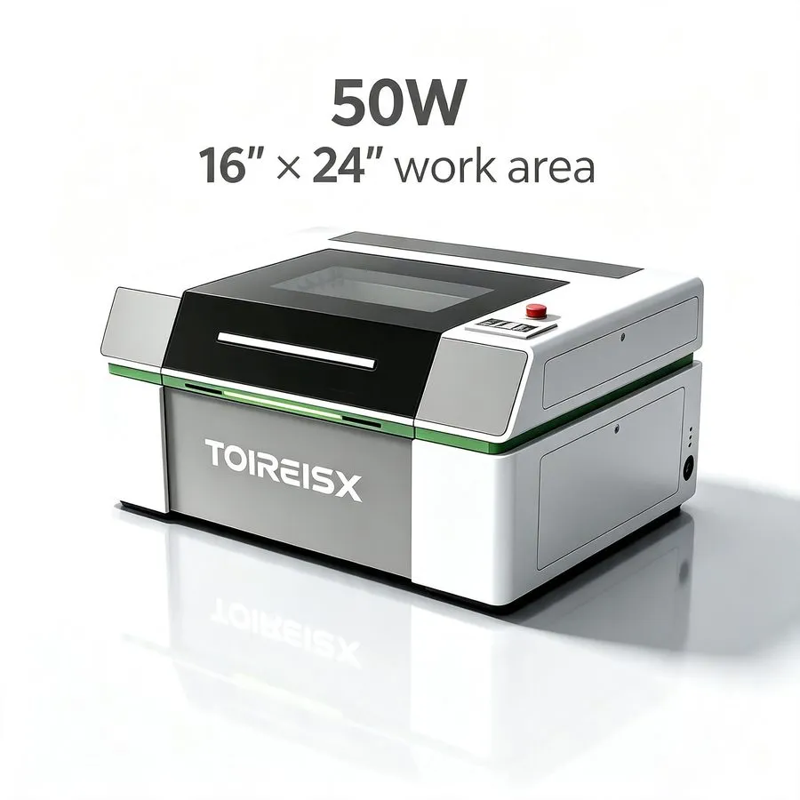 Лазерный гравёр TOIREISX 50W Desktop CO2 Laser Engraver Cutter Machine 700mm/s H