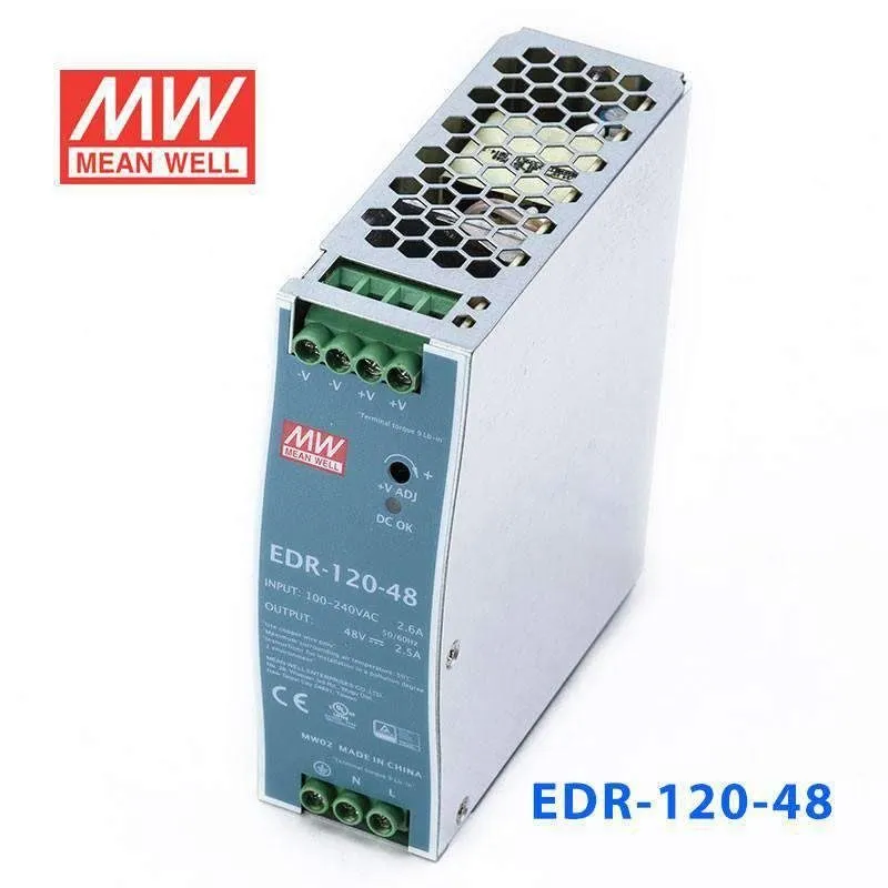 Блок питания EDR-120-48 Single Output Industrial Power Supply 120W 48V DIN Rail