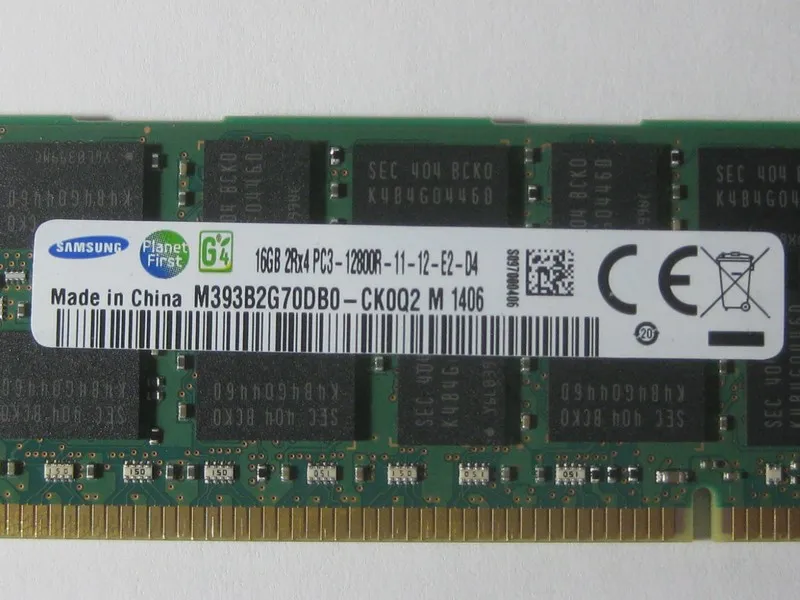 Модуль памяти Samsung M393B2G70DB0 HP 672612-181 16GB (1X16GB) 2RX4 PC3-12800R R
