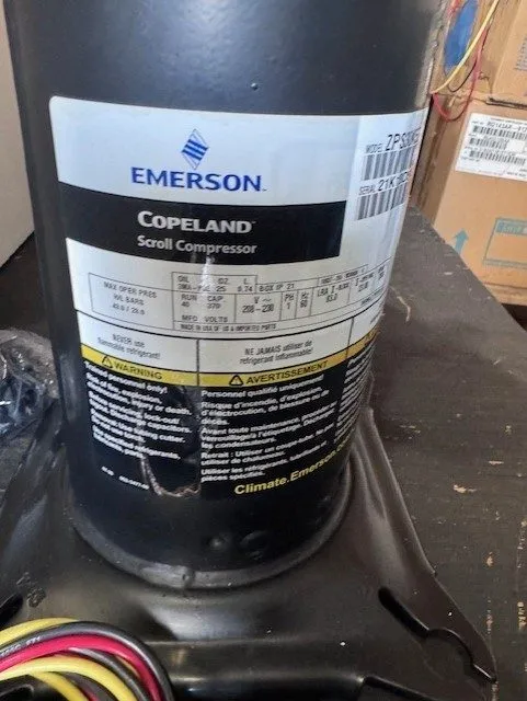 Компрессор Copeland ZPS30K5E-PFV-130 2 Stage Scroll Compressor 1 PH 230V R410A
