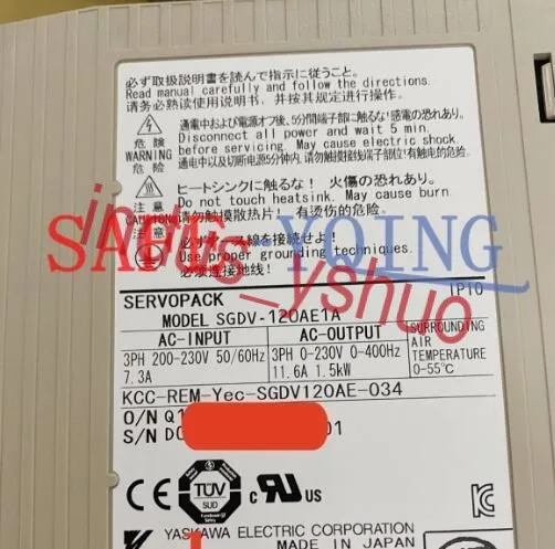 Сервопривод YASKAWA SGDV-120AE1A Servo driver