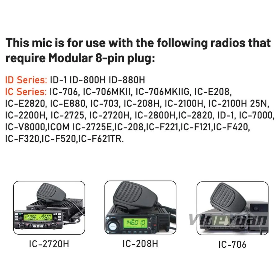 Выносной микрофон HM-118N 8Pin Microphone — фото лота 2