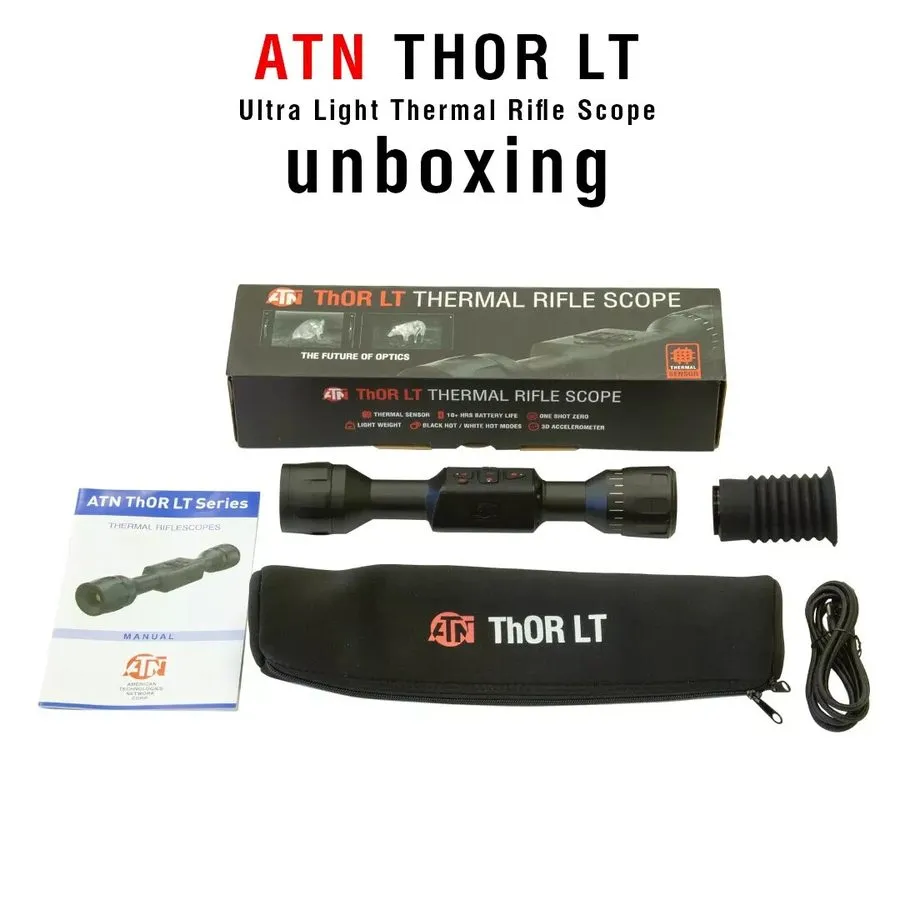 Батарея ATN Thor LT 320 5-10x Thermal Rifle Scope 10+hrs Battery Low Power Consu — фото лота 2