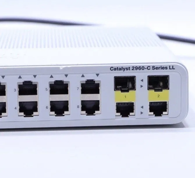 Коммутатор Cisco Catalyst 2960C Series 8-Port Network Switch WS-C2960C-8TC-S V01 — фото лота 2