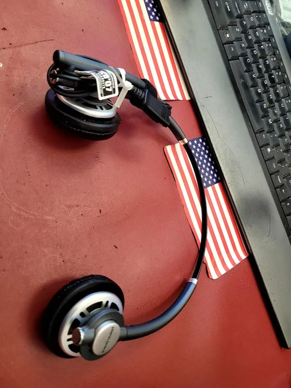 VoIP-шлюз Plantronics HW720 EncorePro Wideband Headset (78714-101) Renewed, 1 Yr