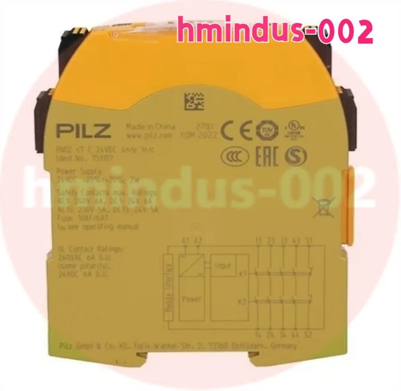 Реле безопасности PILZ Safety Relay PNOZ s7 24VDC 4n/o 1n/c 750107