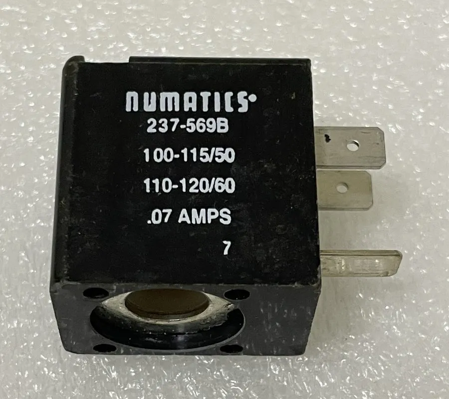 Пневмооборудование NUMATICS 237-569B ELECTRIC PNEUMATIC SOLENOID 120V/AC COIL