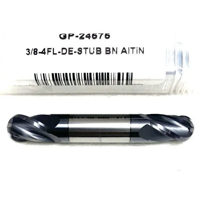 Режущий инструмент Monster Tool GP-24575 3/8” 4FL Double End Ball Nose Carbide E