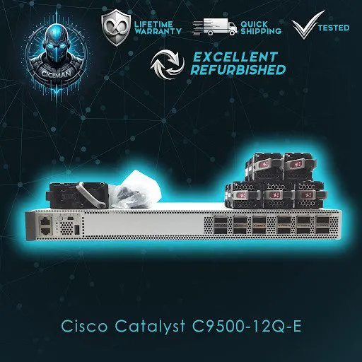 Коммутатор Cisco Catalyst C9500-12Q-E 12 Port Network Switch