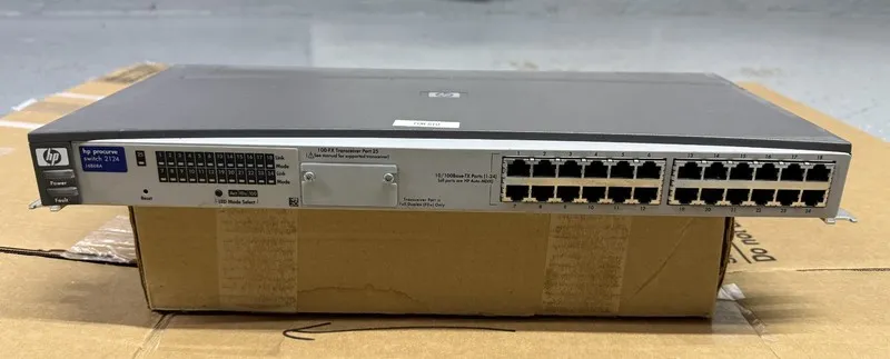 Коммутатор HP Procurve Model 2124 J4868A 24 port 10/100 Ethernet Switch
