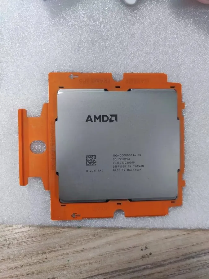 Модуль памяти AMD EPYC Genoa 9654 QS CPU processor 96 core 2.15-3.50 GHz 384MB D