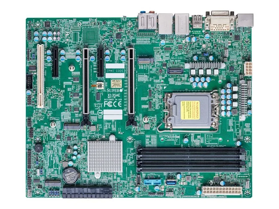 Материнская плата SUPERMICRO MBD-X13SAE-O ATX Server Motherboard LGA 1700 Intel  — фото лота 1