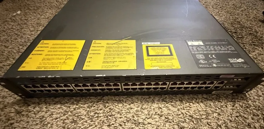 Коммутатор Cisco Catalyst 2948G 48 Port Ethernet Switch WS-C2948G